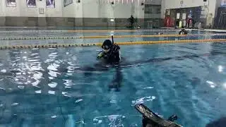Remove and Replace Scuba Unit on the Surface.