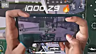 iQOO Z9 5G Gameplay with Handcam 🔥 | BGMI 4.2 UPDATE | SMOOTH+60 FPS