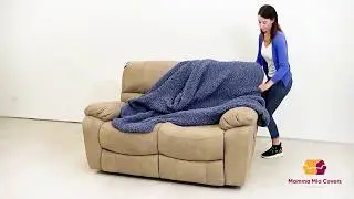 Video instruction on how to put Paulato Reclining Loveseat slipcovers on | Mamma mia covers