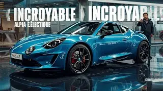 Cette Alpine A110 &Eacute;lectrique Va Surprendre Toute la France 😱