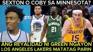 Draymond Green iti trade ng Warriors. Wolves namimili kay Coby at Sexton. Lakers matatag parin