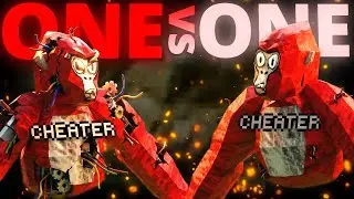 I Got Two of the Most OBVIOUS CHEATERS To 1v1