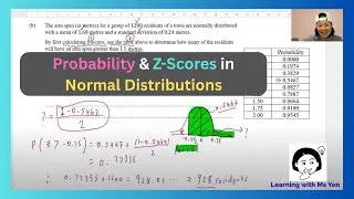 Maths Standard 2 - Probability and Z-scores in Normal Distributions