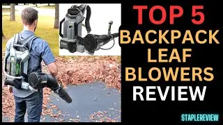 Top 5 Best Backpack Leaf Blowers Review In 2023 - Money Can Buy - Am I SHOCKED!