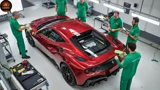 Inside the Ferrari SP12 EC Factory: From Hand-Built Carbon Panels to Final Ultra-Rare Supercar