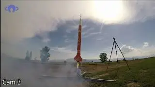 Запуск ракеты CanSat 2017 от Libre Space Foundation