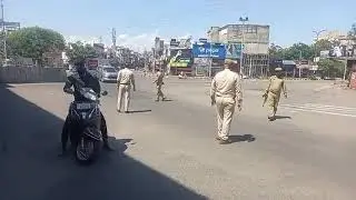 JKP In Action: J&K Police Struggles to make Lockdown Successful in the scorching heat