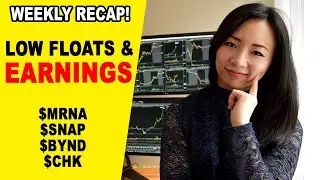 Trading Stock Earnings & Low Floats $MRNA $BYND $SNAP $WATT $CHK Day Trading Recap
