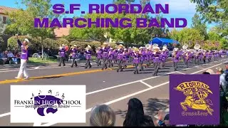 Riordan HS Marching Band, Franklin Band Review.