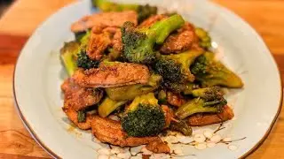 How to cook Frozen Broccoli | How to cook Chicken and Broccoli Stir Fry in 10 min | KETO DINNER
