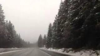 Highway 5 snow