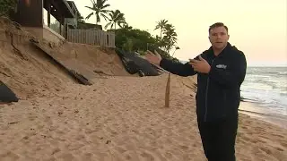 Chronic erosion is erasing most North Shore beaches