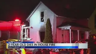 2-year-old dies after fire breaks out at residence on near southeast side of Indianapolis