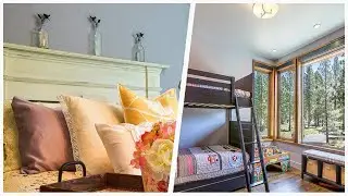 75 Beautiful Shabby-Chic Style Bedroom With Purple Walls Design Ideas #106 💞
