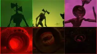 Scary SirenHead Dance But It’s Funny 😂👻  #coffindance #sirenhead 