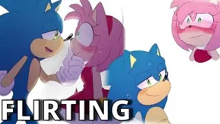 Sonic Flirting with Amy