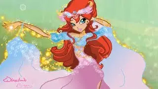 Winx club princess Bloom speedpaint