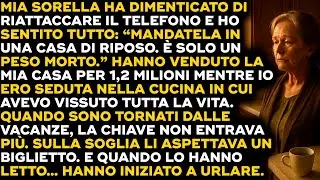 Ho Sentito Per Caso Il Loro Piano…E Quando Sono Tornati Dalle Vacanze, La Porta Non Si Apriva Più...