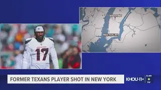 Former Houston Texans player Kris Boyd in critical condition after Midtown Manhattan shooting