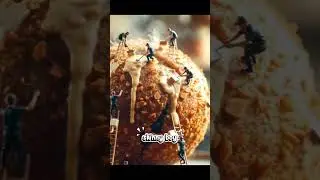 &ldquo;Tiny Workers Making a Giant Bitterballen&rdquo; #miniature #food #shorts #fyp #tinyworkers