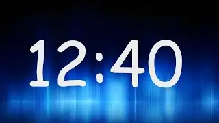 12:40 Minutes Timer / Countdown from 12min 40sec