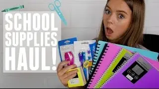 SCHOOL SUPPLIES HAUL | 2016 | Senior Year