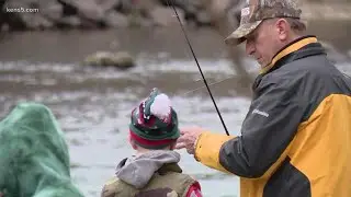 What it's like to fish after Texas Parks and Wildlife releases 2,000 rainbow trout into waters
