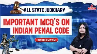 Indian Penal Code 1860 | IPC Most Important Question (IPC 1860 MCQ) | By Sunidhi Ma&rsquo;am