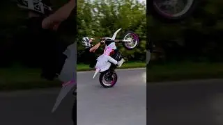 ❗️👉 ТГК- andrew_stunter #supermoto #stunt #moto #motorcycle #motolife #fantic125 #wheelie #питбайк