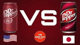 Japanese Dr Pepper Review and Comparison!