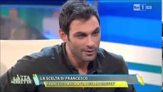 Francesco Arca - La Vita in Diretta 10/03/2015