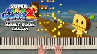Puzzle Plank Galaxy ~ Super Mario Galaxy 2 | Piano Tutorial