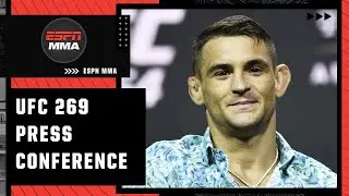 UFC 269 Press Conference | ESPN MMA