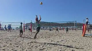Serie Beach 1 - Cagliari - Podestà S. Bigarelli L. vs. Sanna R. Modica M. - 1° Set
