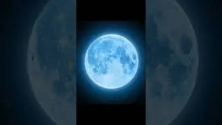 RARE blue Super-moon this WEDNESDAY! 😮#supermoon2023 #supermoon #moon #rare #shorts #subscribe