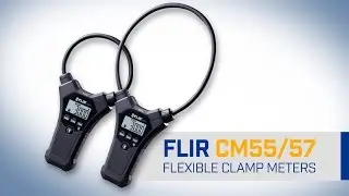 FLIR CM55 & CM57 Flexible Clamp Meters