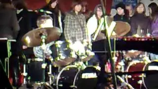 Peter Jeretina on drumms
