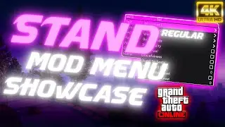 Stand mod menu showcase | GTA V ONLINE |