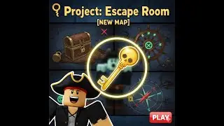 🔑Project: Escape Room Pirate ship Full Walk through (Roblox)