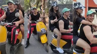 EXCLUSIVE : Prince and Yuvika for a role reversal as they ride Chotu bike and he takes the car