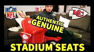 UNBOXING and ASSEMBLY Arrowhead Stadium Seats - NFL, USED  Collectible - Kansas City Chiefs Football