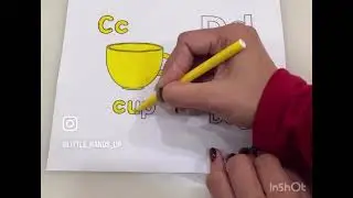 #kidscolour #art #kidscolouringfun #kidshappyplace #kidslearning #alphabet #easydrawing 
