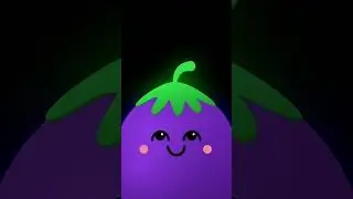 Happy Veggies Peek-a-boo! 🥑🍆🍅🥕👀 Fun Baby Sensory Video