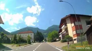 I: Vahrn. Varna. Trentino-S&uuml;dtirol. Ortsdurchfahrt. Juni 2017