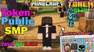 🎲New Best Cracked Public Token SMP | 🥳Minecraft Java + PE + Pojav | 24/7 Online | Free To Join
