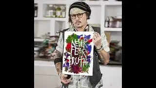 2022 04 08 Johnny Depp | NFT Discord AMA | Does he get chance to draw and paint on movie sets?