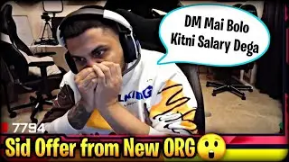 Sid Joining New ORG😂 Funny reply for Leaving Soul SARCASM SID😝
