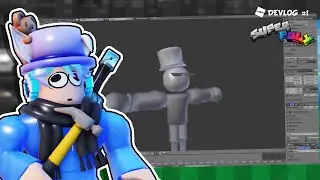 COMO CREAR PERSONAJES EN Roblox Studio - DevLog #1 SuperPoly