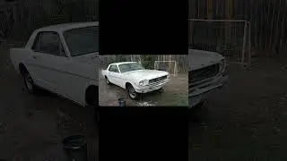 First Wash 1966 Mustang Project Car