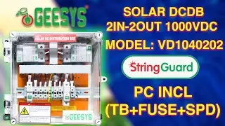 Solar DCDB Must-Have for Solar System | Essential Guide to Protect Your Solar Roof Top Solar System